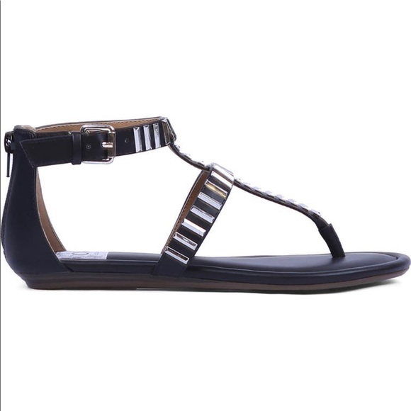 COPY - Black DV Linzi Embellished Sandal - Picture 4 of 5